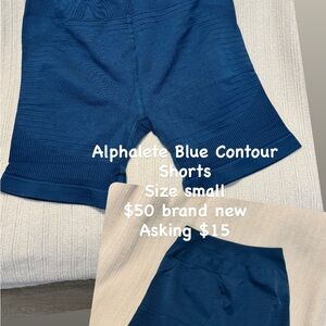 Alphalete Blue Women's Shorts